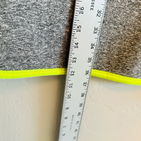 Rosie Pope Maternity Grey Neon Trimmed Elbow Sleeve Dress Knit SZ LARGE NEW! - Picture 13 of 16